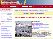 Marktplatz f&uuml;r die Lebensmittelindustrie